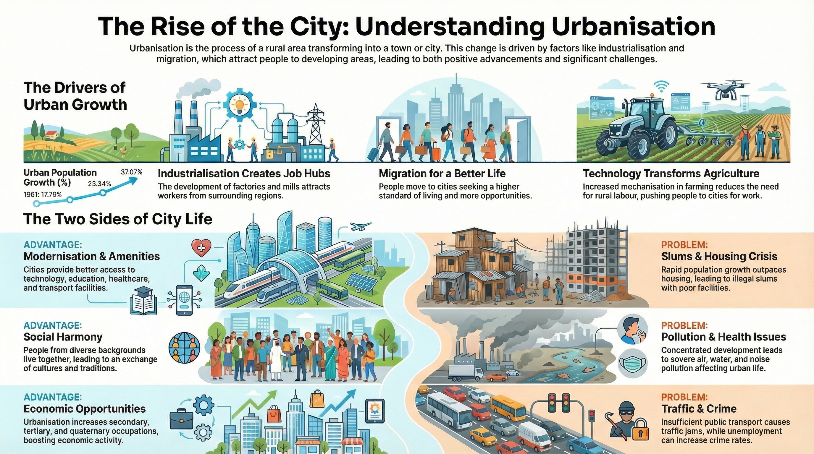 Urbanisation Infographic 2