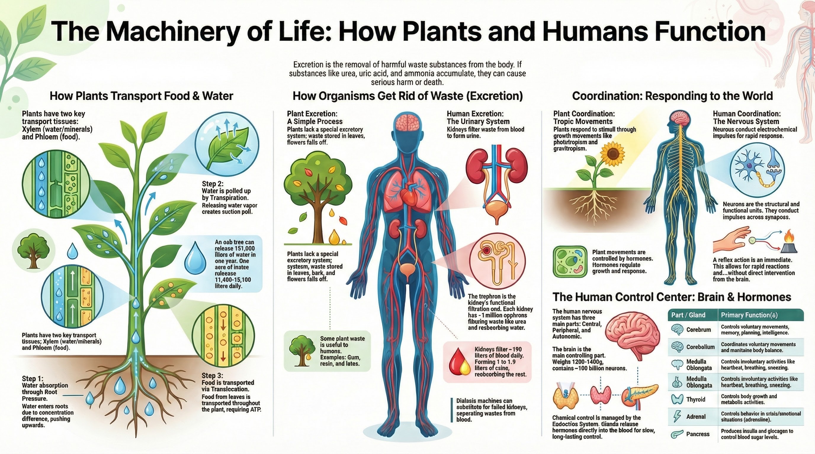 Life Processes Infographic 1